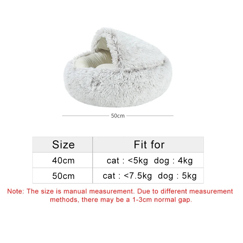 Pet Round Plush Bed