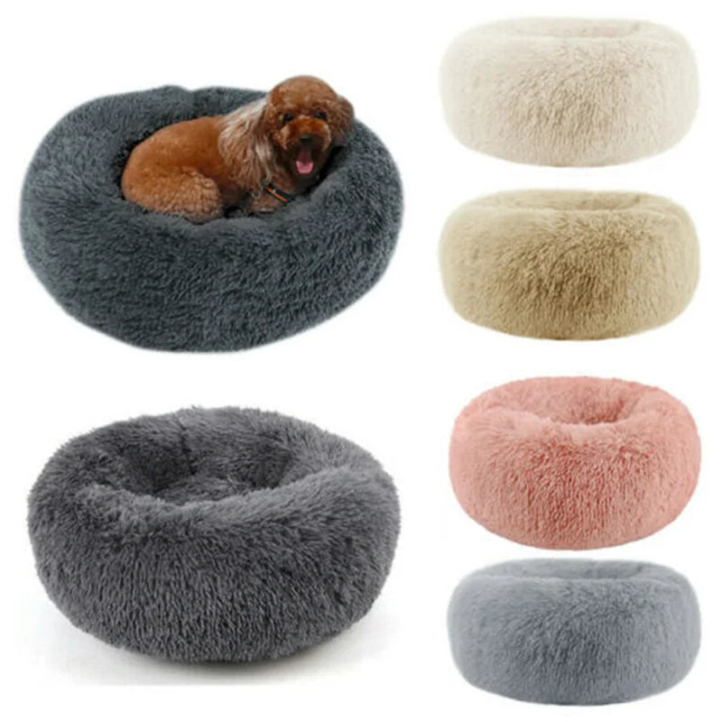 Comfy calming pet bed