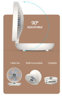 Thumbnail for Wall Mounted Portable Mini Fan