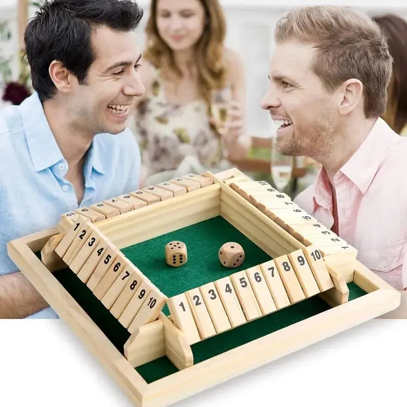 🔥Last Day 50% OFF🔥FUNNY FAMILY GAMES-Shut The Box Board Game🎲