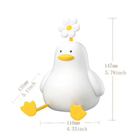 Thumbnail for Cute Duck LED Squishy Night Light