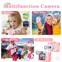 Thumbnail for Cute Cat Children Camera With 32G Card