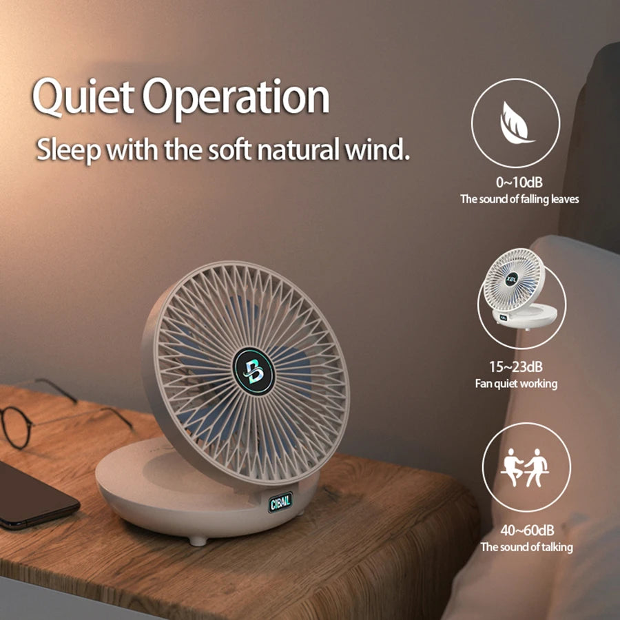 Wall Mounted Portable Mini Fan