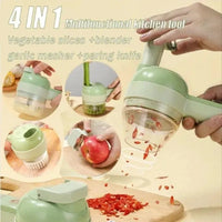 Thumbnail for Multifunctional 4-in-1 Electric Vegetable Cutter