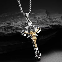 Thumbnail for St. Benedict Jesus Cross Necklace