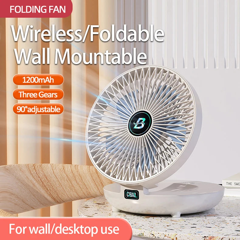 Wall Mounted Portable Mini Fan