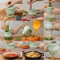 Thumbnail for Multifunctional 4-in-1 Electric Vegetable Cutter