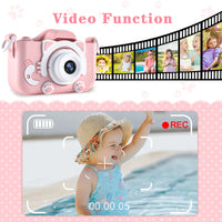 Thumbnail for Cute Cat Children Camera With 32G Card