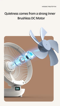 Thumbnail for Wall Mounted Portable Mini Fan